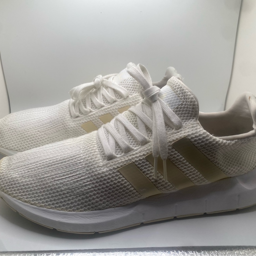 Adidas- swift run triple white size 11.5